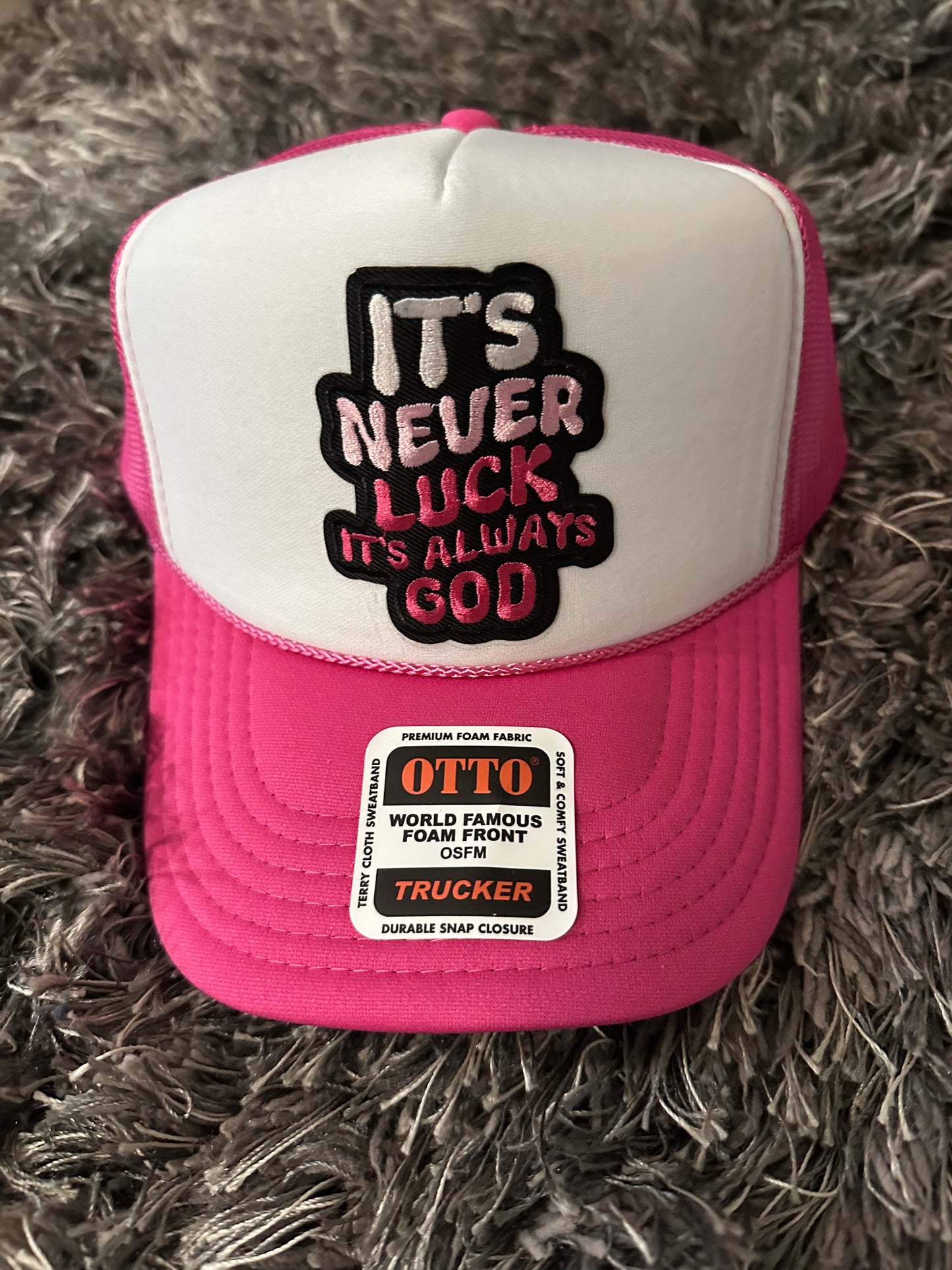 “It’s Never Luck It’s Always God”